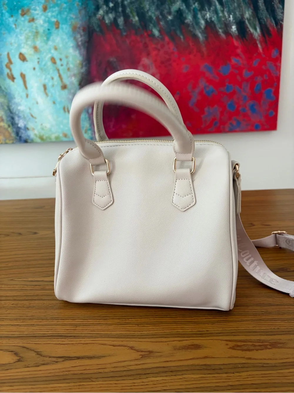 NWOT Juicy Couture barrel satchel